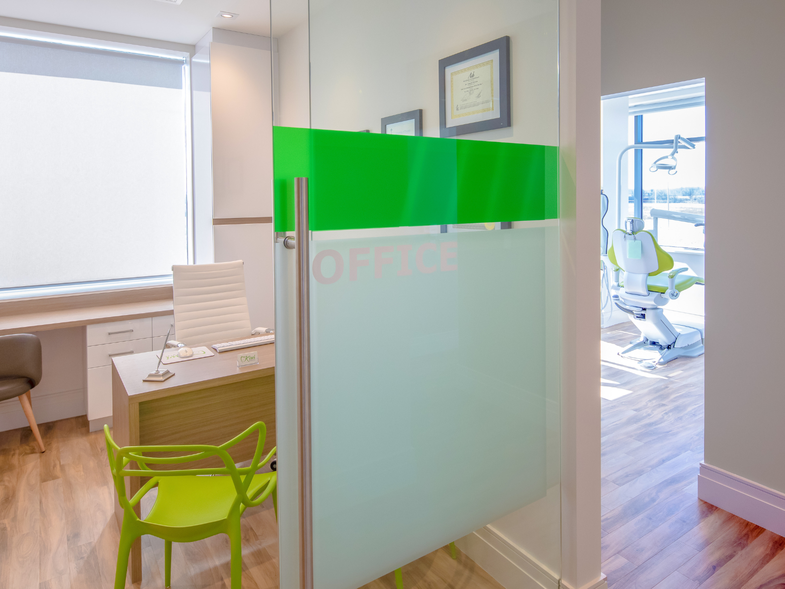 treatment office at kiwi dental office